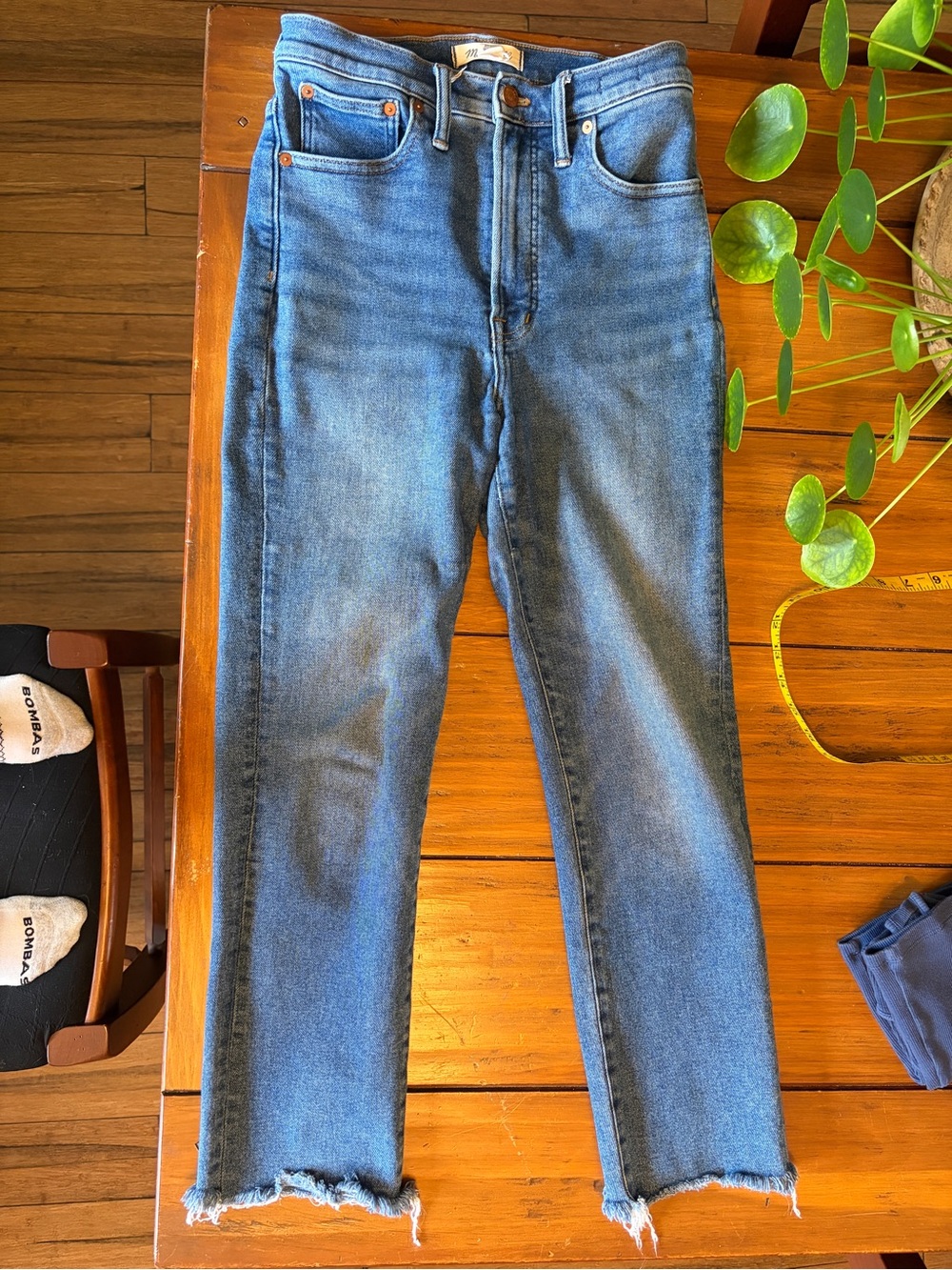 Madewell • Maplewood Wash Perfect Vintage Denim, 27